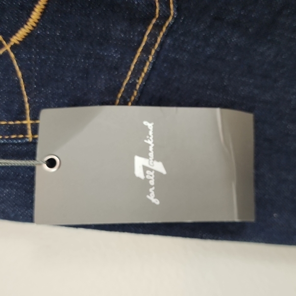 NWT Sz26 7 for All Mankind Straight Leg Jeans - Picture 6 of 7